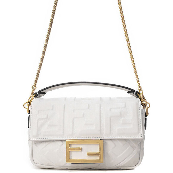 Fendi Handbags - FENDI FF Motif Baguette Bag
